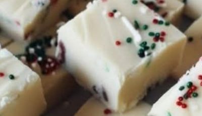 SUGAR COOKIE FUDGE
