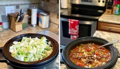 Meaty Cabbage Soup Recipe