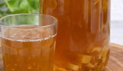 Natural Ginger Lemon Honey Drink (Healthy Homemade Remedy