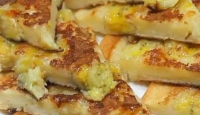 Easy Banana Pancake Slices Recipe