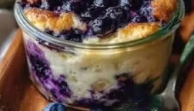Blueberry Breakfast Jars